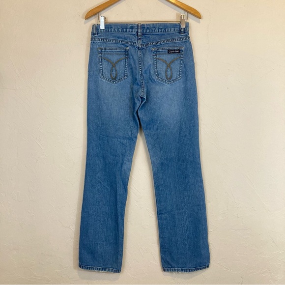 Calvin Klein Bootcut Low Rise Jeans 4 - Picture 3 of 9